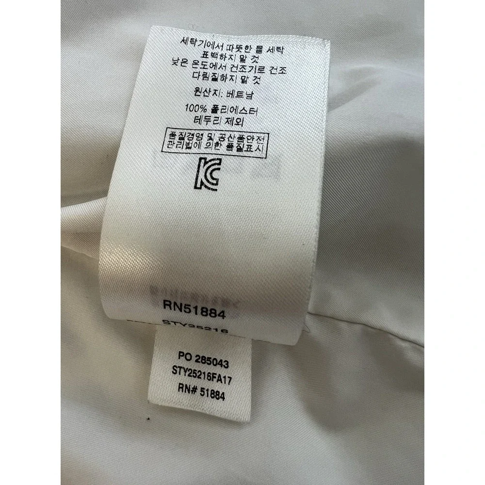 Patagonia Vest Womens Medium White‎ Fleece Sherpa Full Zip Lined Pockets Cozy